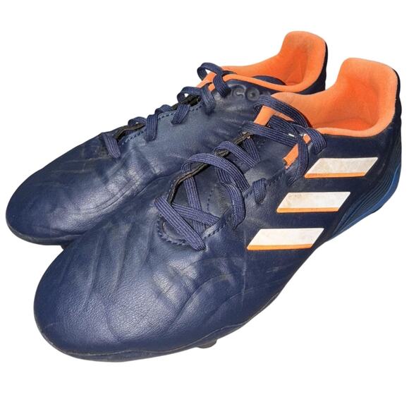 Adidas Copa Sense.3 FG Soccer Cleats Women’s 6 Youth 4.5 Blue Leather Shoes - Picture 2 of 10